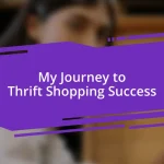 My Journey to Thrift Shopping Success